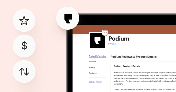 Podium Reviews: Pricing, Features, Pros & Cons (2026)