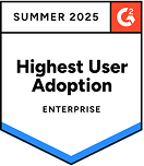Birdeye's Award: Spring Highest User Adoption Enterprise 2025