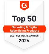 Top 50: Marketing and Digital Advertising Products 2024