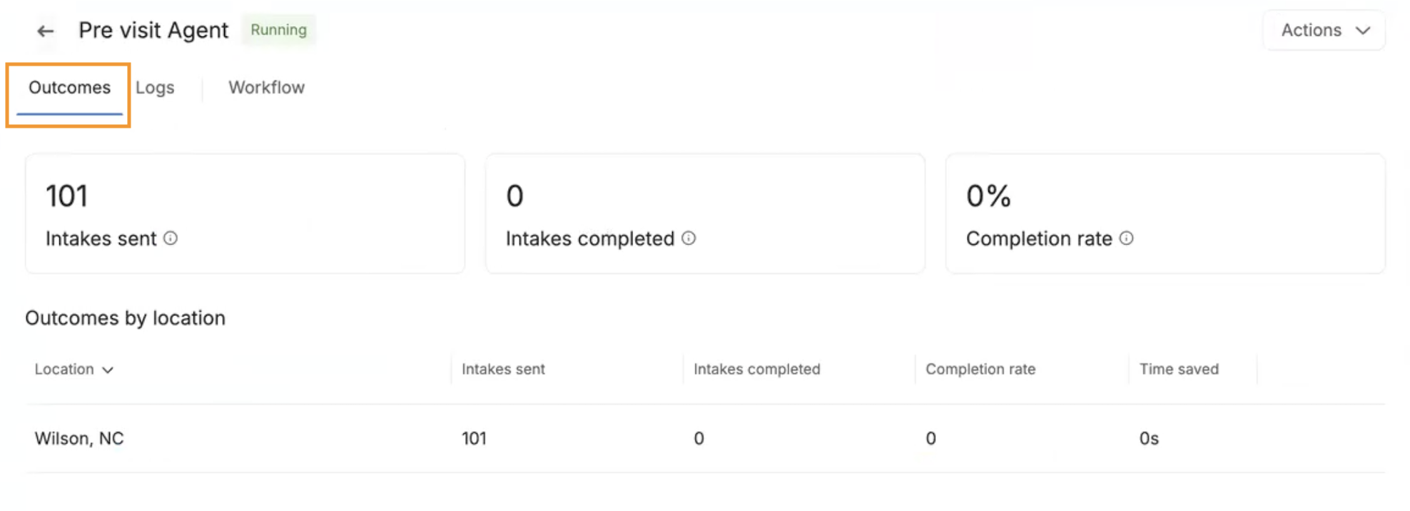 Collect pre-visit information automatically