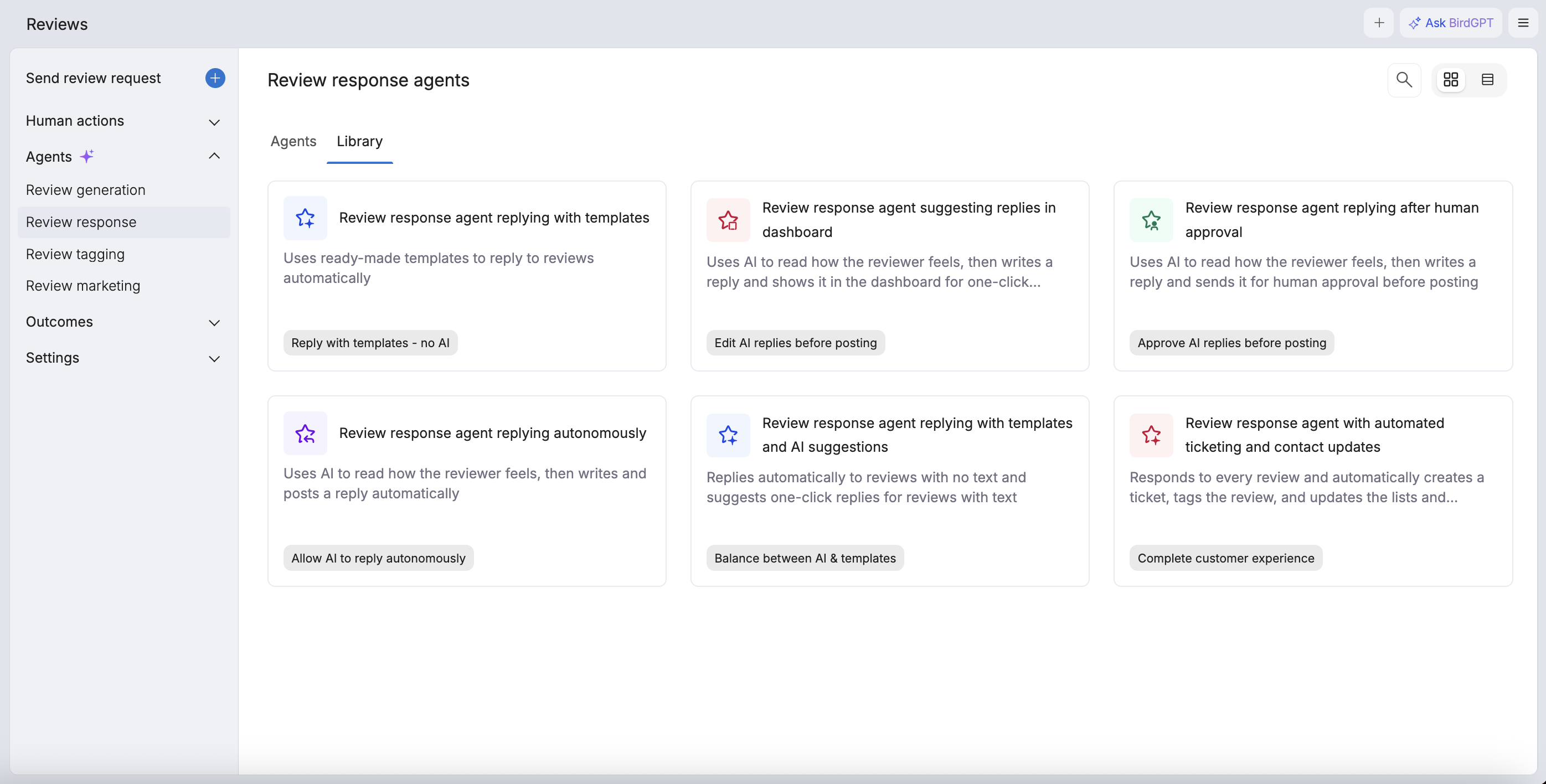 Introducing Review Response Agent: Automate Contextual Review Responses with the Right Level of Control