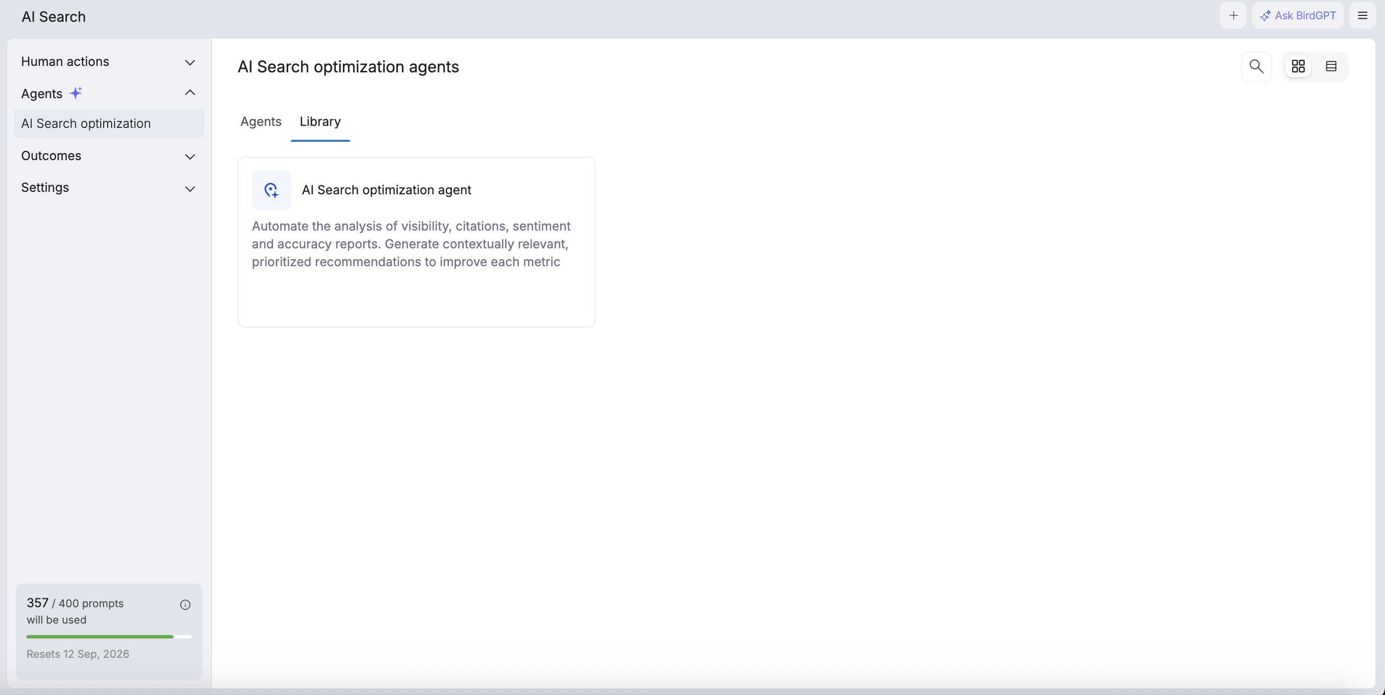 Introducing AI Search Optimization Agent: Turn AI Search Insights into Actionable Recommendations