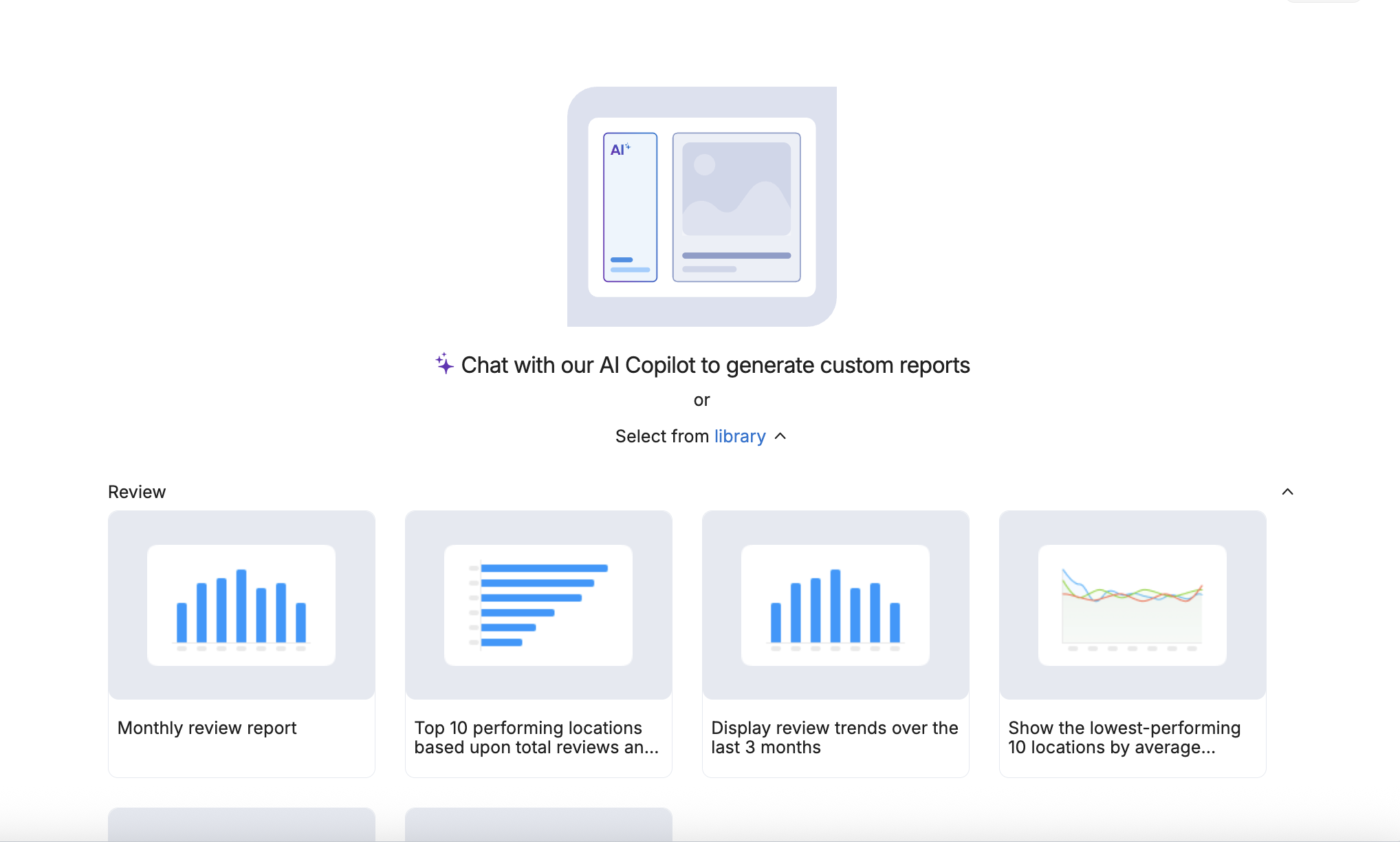 Introducing Custom Reporting Agent: Build Reports with AI