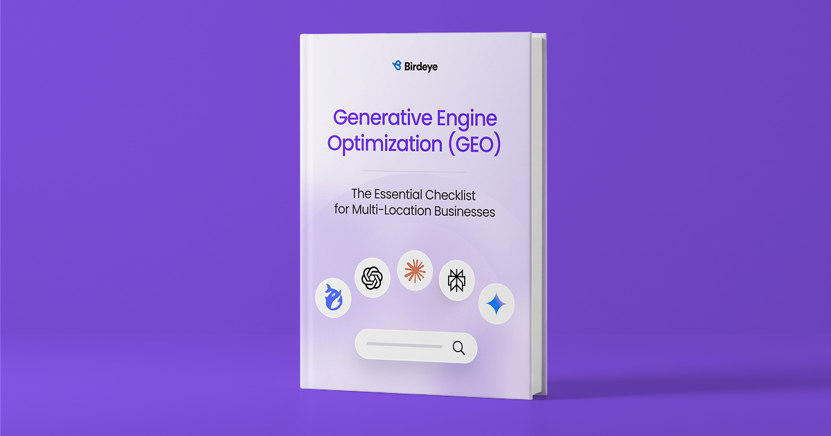 The Essential GEO Checklist for Multi-Location Brands | Birdeye